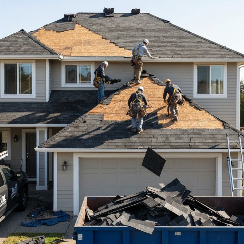 Asphalt Roof Replacement in Nashua, NH