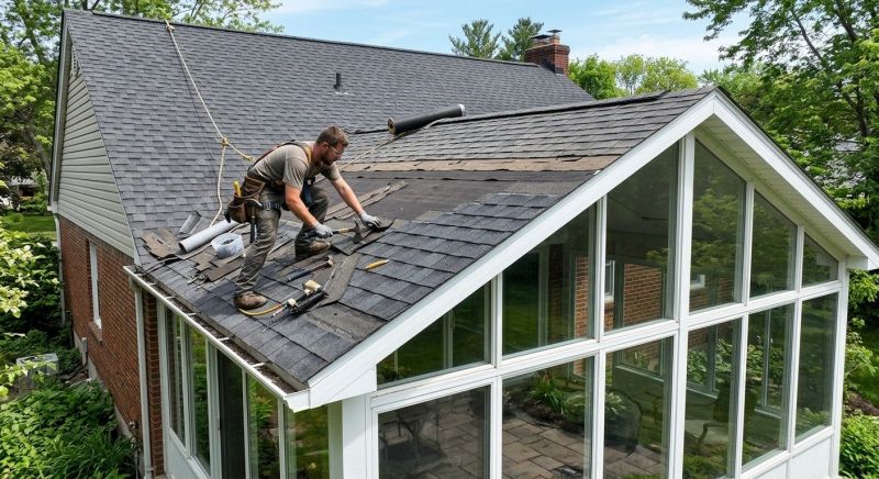 Roof Reshingling in Fredericksburg, VA